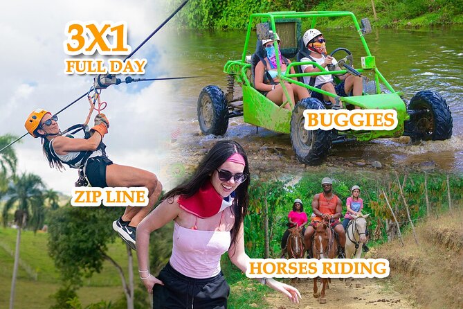 Full Pack Buggies + Horses + Zip Line + Food in Punta Cana - Key points to know before booking