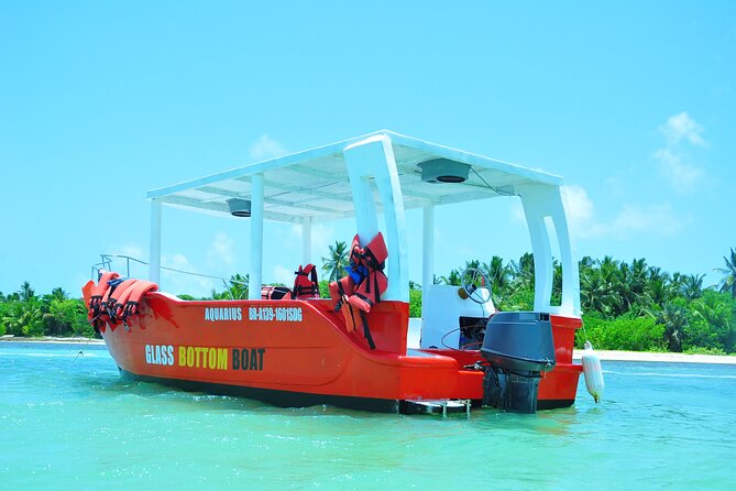 Glass-bottom boat tour to Punta Cana - A glass-bottom boat with more than a sightseeing ride
