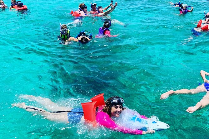 GlassBottom Catamaran with Slide - Fruit, Appetizers, and a National Open Bar