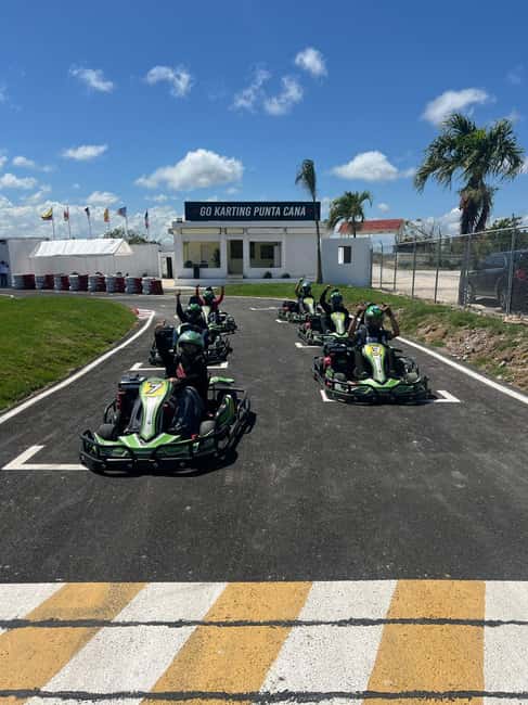 GO-KARTS: PUNTA CANA - The final race and podium finish