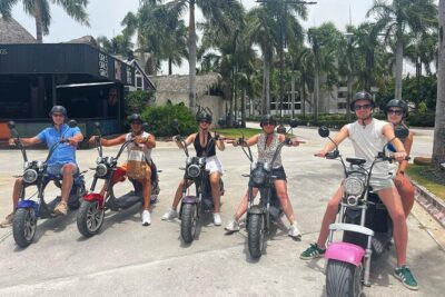 Guided E Bike City Tour in Punta Cana