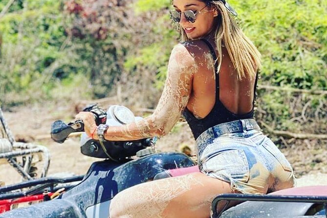 Guided Tour in Four Wheels (ATV) by Macao Beach, Taíno Cave and Typical House - Dust, rain, and the reality of an ATV outing