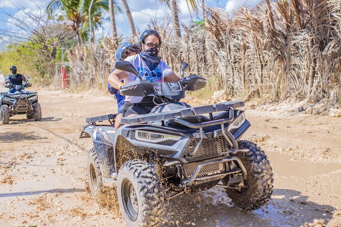 Half-Day Atv Tour to The Cave and Macao Beach With Transportation - Getting ready at Rancho Macao Adventure Boogies