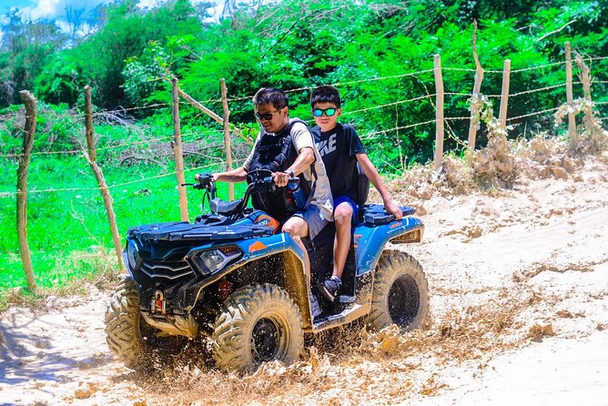 Half Day ATV tours with coffee & chocolate tasting - A clear-water cave and an underground swim