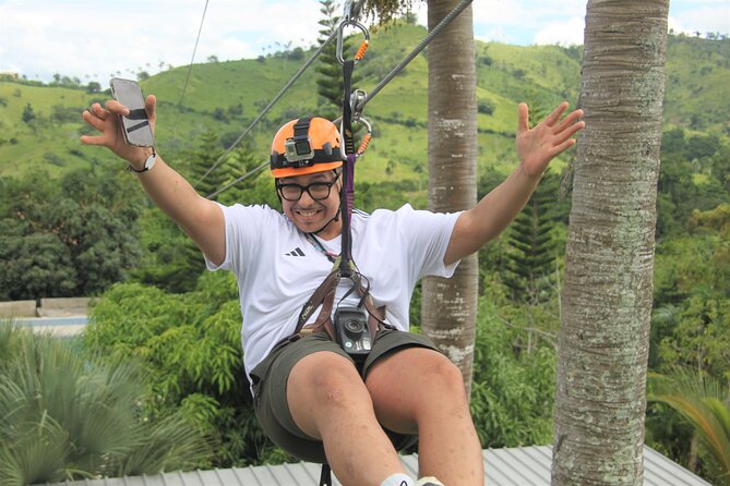 Half-day Zip Lining in Punta Cana - Plantation and tobacco factory stops