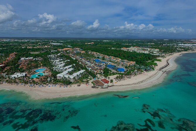 Helicopter tour of Punta Cana - Cap Cana Marina and the first section of the route