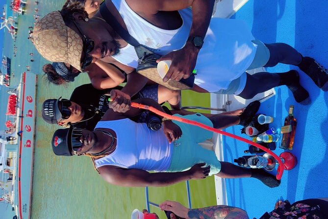 Hip Hop Adult Only Party Boat with Unlimited drinks & Sandba stop - A Punta Cana boat trip made for music first
