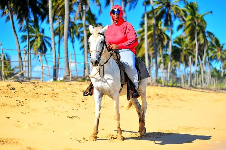 Horseback Riding at Macao Beach and River with Transfers - A forest trail leading toward Macao Beach
