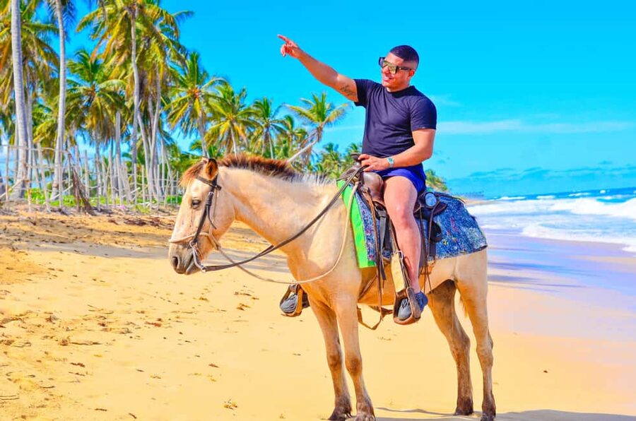 Horseback Riding at Macao Beach and River with Transfers - How much value do you get for $62?