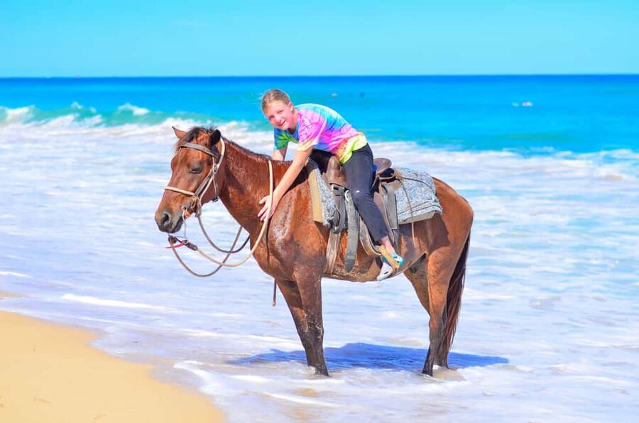 Horseback Riding at Macao Beach and River with Transfers - Macao Beach, with time to stop and look around