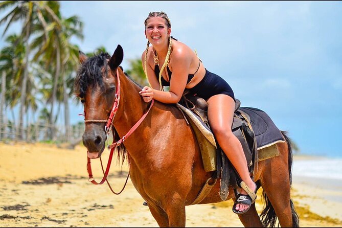 Horseback riding in punta cana beach and Bayahibe - Beginner-friendly, but still a real horseback outing