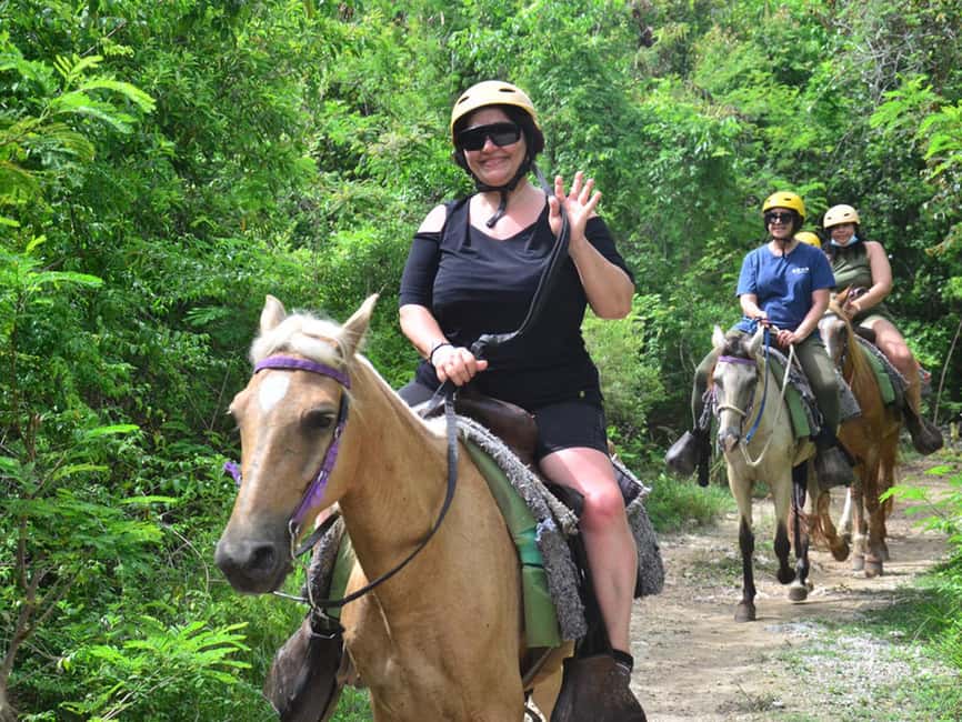 Horseback Riding Macao Beach Experience Paradise onHorseback - Riding along the golden sand at Playa Macao