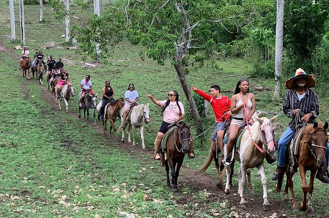 Horseback Riding with Pickup from Punta Cana - A local ranch visit, not just a trail ride