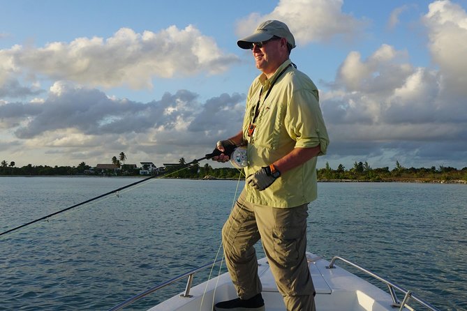 Inshore & Fly Fishing Punta Cana Private charter at Marina Cap Cana - Snorkeling between fishing attempts