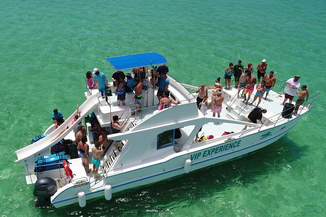 Luxury Sunset Party Boat - Snorkeling at the tropical coral reef