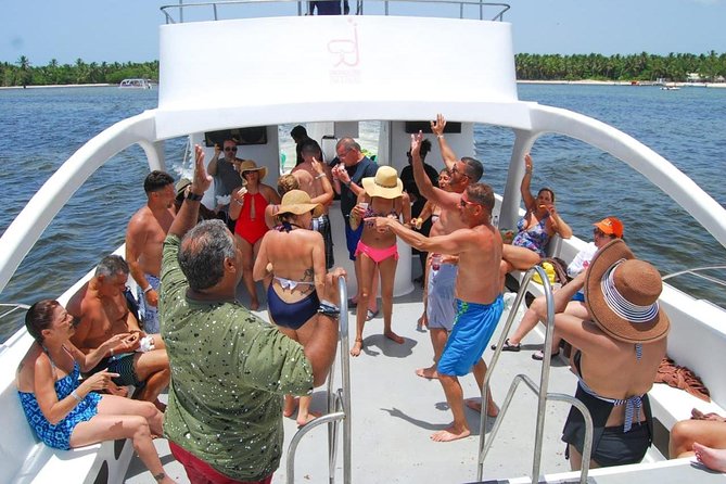 Morning Private Party Boat with Water Slide Open Bar and BBQ - Open bar, music, fruit, and a BBQ on board