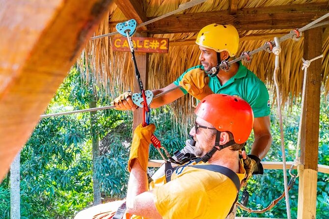 Mountain Zipline Half Day Adventure from Punta Cana - Refreshments are useful, but the food wording is unclear