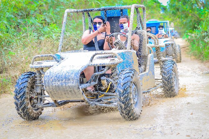 Off-Road Buggy Experience to Macao Beach, Hidden Cave and Mud Fun - The buggy ride through muddy rural roads