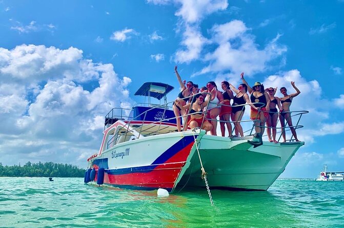 On Catamaran: Private Adventure in Punta Cana with Transportation - Stop three: the shallow natural pool