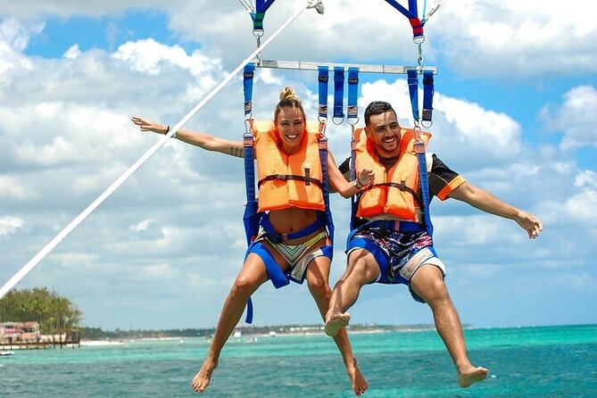 Parasailing in Punta Cana with Stunning Ocean Views - Flying above Punta Cana’s Caribbean coast