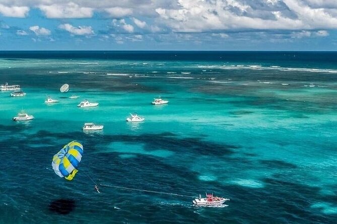 Parasailing in Punta Cana with Stunning Ocean Views - The safety briefing and equipment