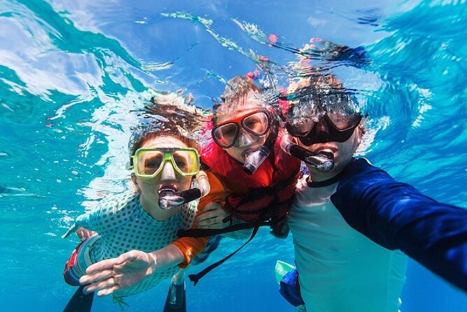 Party Boat Catamaran with Snorkeling from Punta Cana - The natural pool and the longer swim