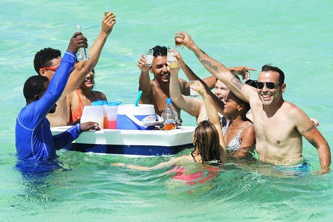 Party Boat in Punta Cana with Drinks and Transportation Included - Two hours in the natural pool