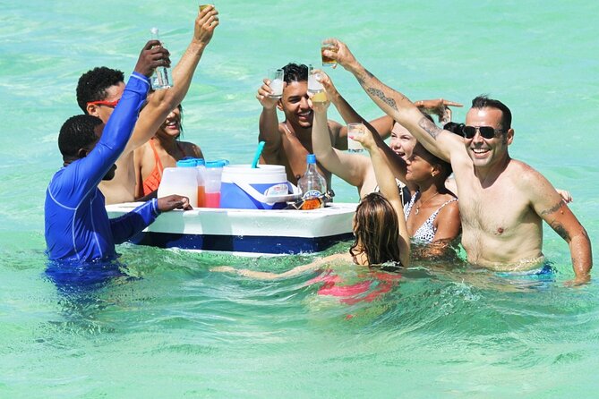Party Boat /View Dolphins / Snorkling /Free Drinks and Transportation - Expect loud music and a very adult party mood