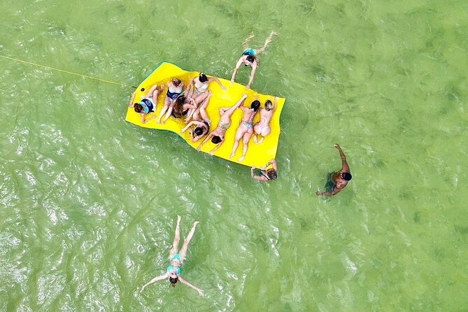 Party Booze Boat Fiesta Sand Bar-Snorkeling-Music-Drinks-Dancing - Key points at a glance