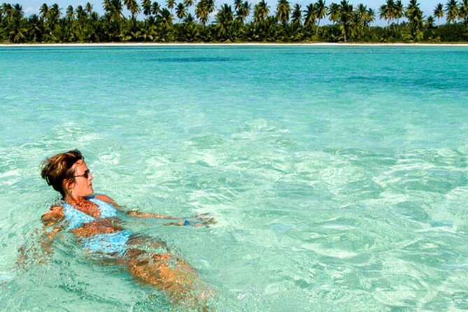 Perfect Day at Saona Island by Speedboat - Completely Private - The natural pool comes before the island