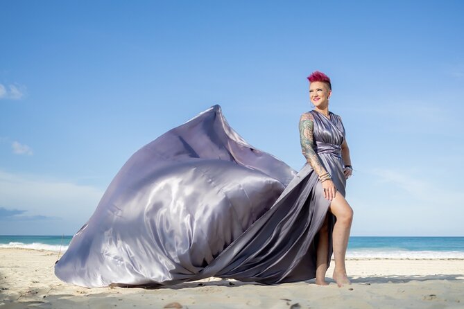 Photography with Flying Dresses in Punta Cana and more… - More than 30 images, then five final choices