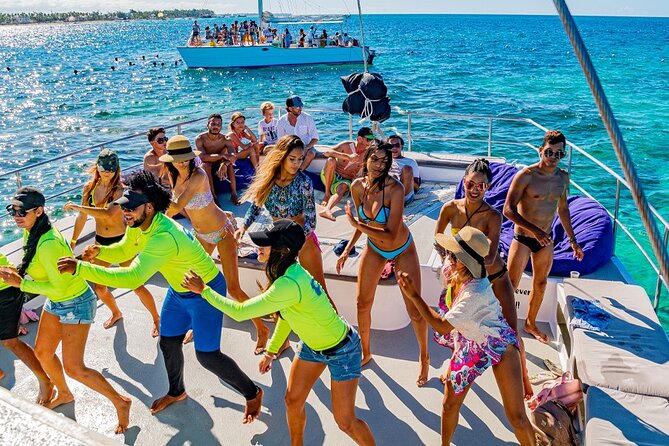 Private Catamaran Snorkeling Family Adventure - The natural pool party is the social finale