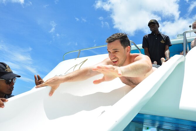Private Luxury Double Slide Party Boat - The price: best for a full group