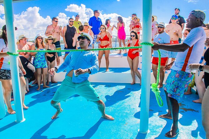 Private Luxury Party Boat with Slide - Getting from your resort to Bavaro Beach