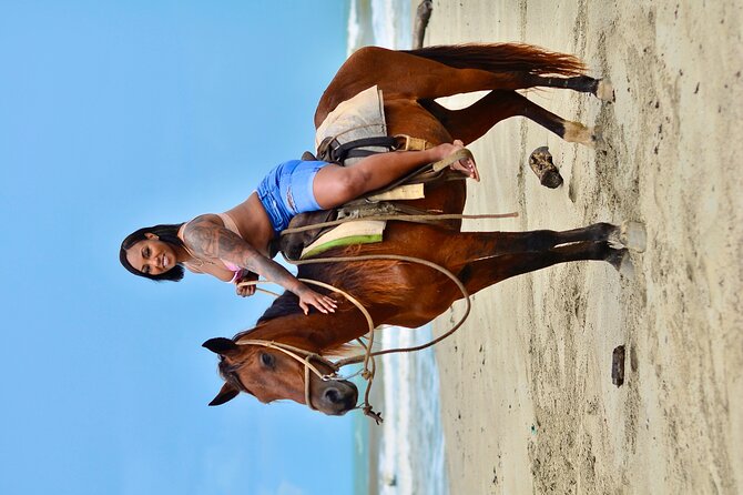 Private Macao Beach horseback riding in punta cana and Bayahibe - Cantering is the big bonus for confident riders