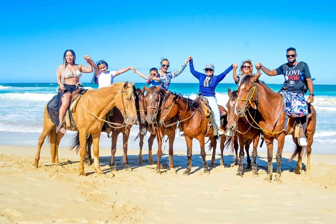 Private Macao Beach horseback riding in punta cana and Bayahibe - The trail brings more than beach scenery