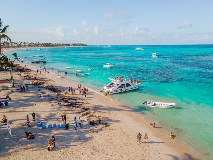 Private Party Boat Tour with Drinks and Snacks in Punta Cana - La Piscina Natural, Punta Cana’s waist-deep centerpiece