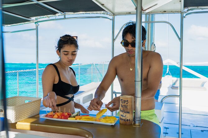 Private Sailing boat Snorkeling at Punta Cana - Swimming in the protected natural pool