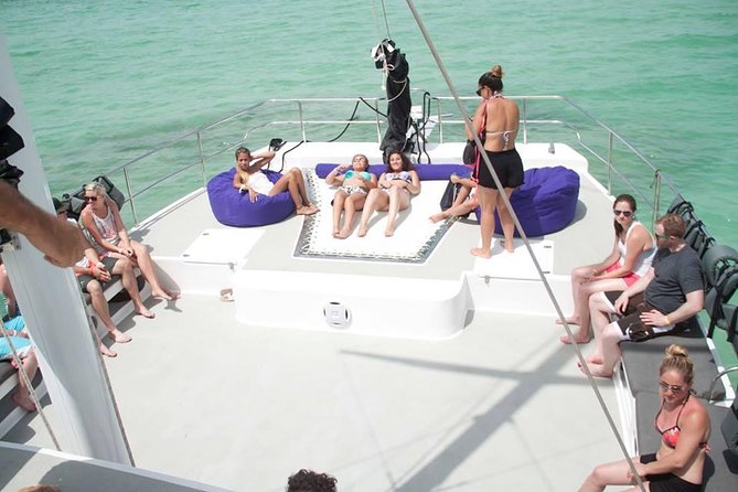 Private Sailing Catamaran - Snorkeling near the coral reef