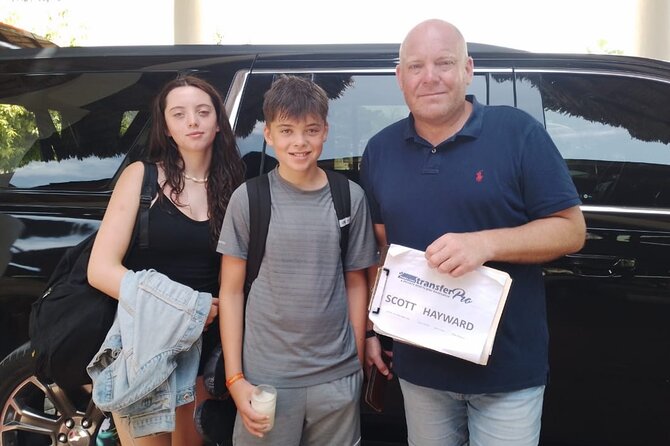 Punta Cana Airport Ground Transfers - Inside the private SUV