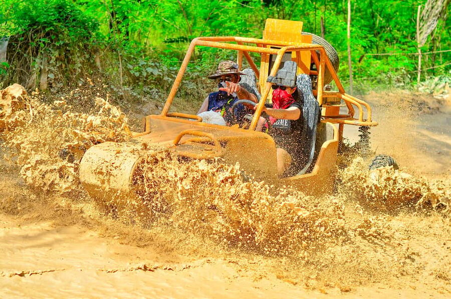 Punta Cana Amazing Dune buggy For Small Groups and Pickup - Getting behind the wheel on the tropical trails
