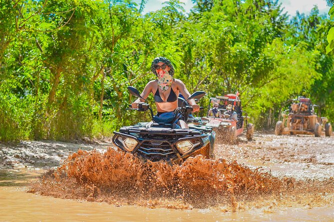 Punta Cana ATV Adventure - Riding through forest and Punta Cana’s countryside