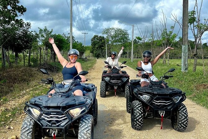 Punta Cana ATV: Jungle, Beach & River Small Group Tour - From the ATV base to the first rough trails