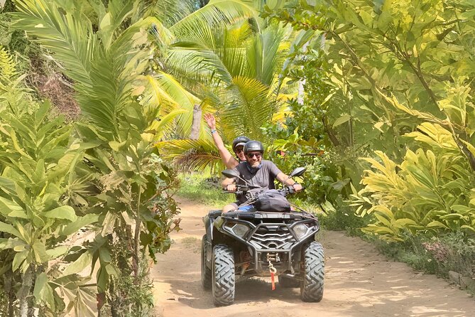 Punta Cana ATV: Jungle, Beach & River Small Group Tour - Hacienda Rio Llano and the final river crossing