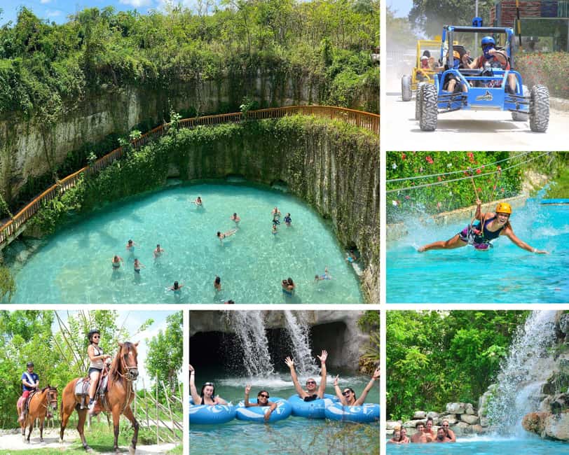 Punta Cana: Bavaro Adventure Park Full-Access Ticket & Lunch - Getting there by shared bus