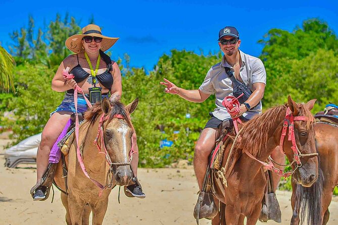 Punta Cana Beach Horseback Ride Paradise Coast Experience - A Dominican farm, organic tastings, and a water cave