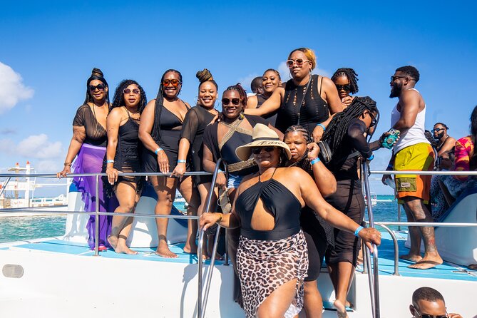 Punta Cana Booze Cruise, Snorkeling, Sand-Bar with Entertainment - The Natural Pool turns into a floating bar