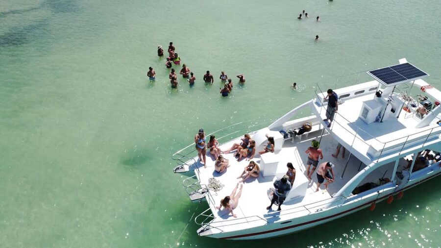 Punta Cana: Booze Cruise with Snorkel and Natural Pool Stop - The ride to the natural pool
