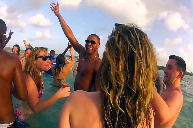 Punta Cana Booze Cruise with Snorkeling, Natural Pool & Open Bar - The first 30 minutes along the coast
