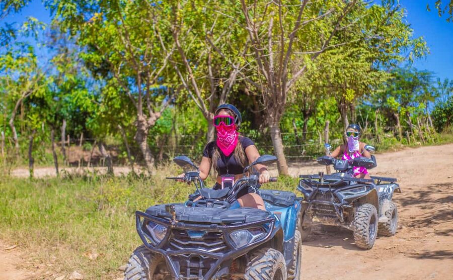 Punta Cana Buggy & ATV Tour: Cave, Macao Beach, Free Pick-Up - Expect dust, water, and a few extra costs